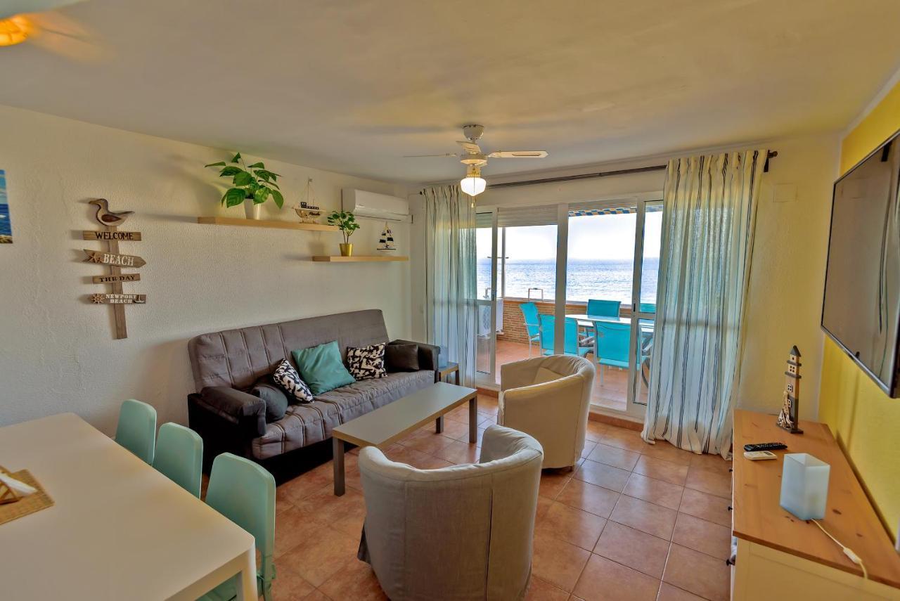 Ocean Sunset Beachfront House With Terraces Ель-Пуерто-де-Санта-Марія Екстер'єр фото