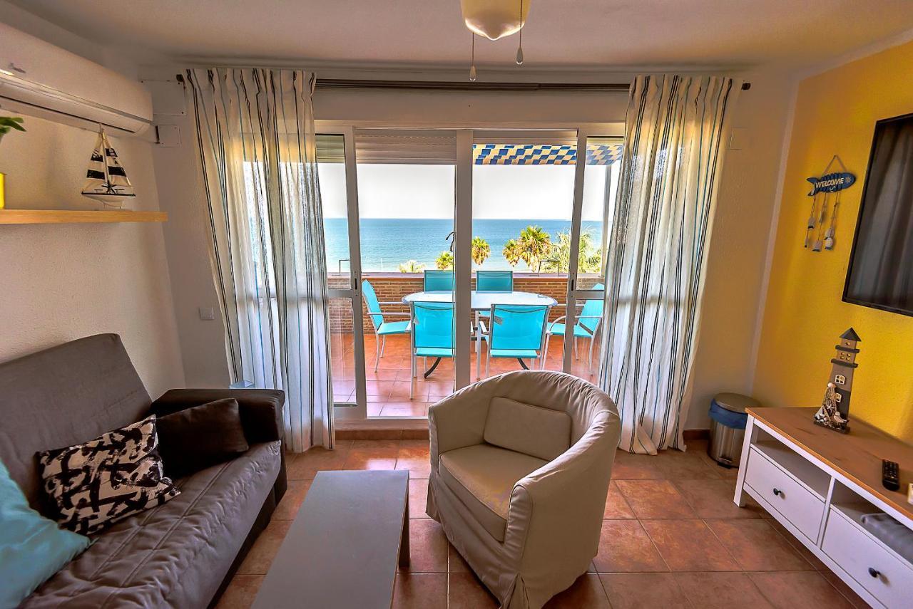 Ocean Sunset Beachfront House With Terraces Ель-Пуерто-де-Санта-Марія Екстер'єр фото
