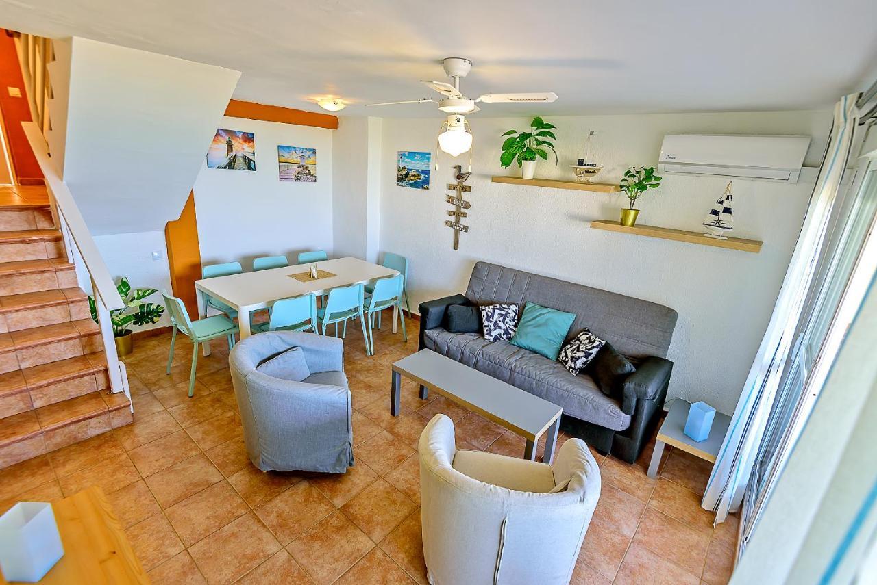 Ocean Sunset Beachfront House With Terraces Ель-Пуерто-де-Санта-Марія Екстер'єр фото