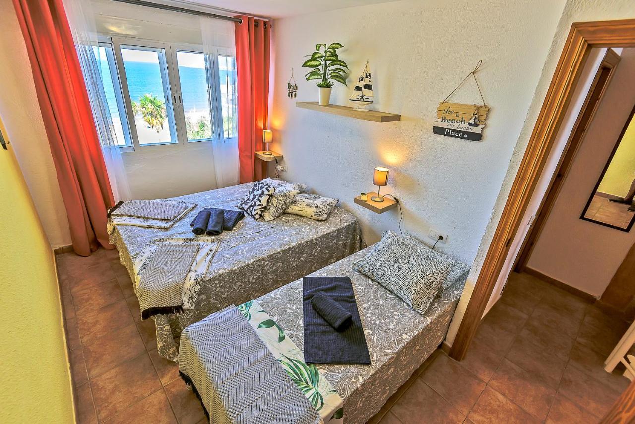 Ocean Sunset Beachfront House With Terraces Ель-Пуерто-де-Санта-Марія Екстер'єр фото