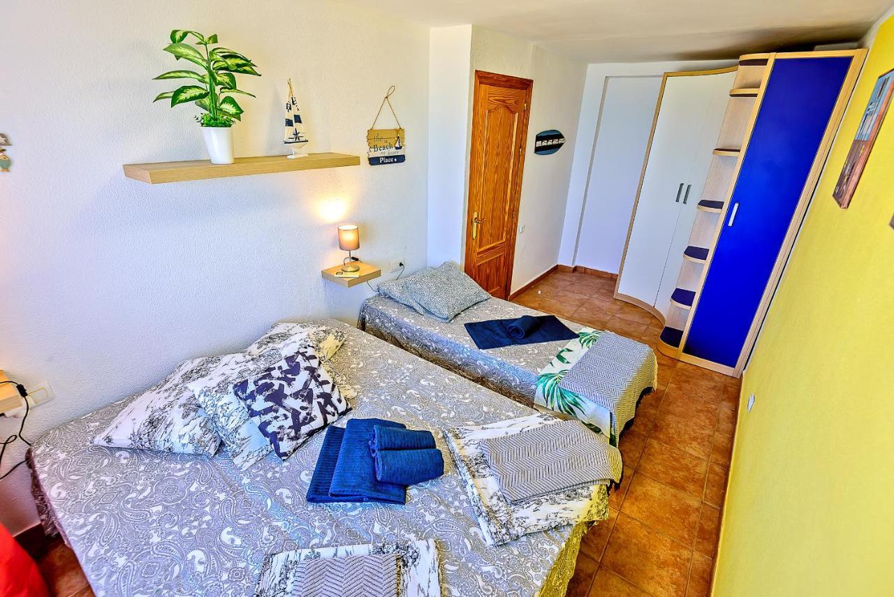 Ocean Sunset Beachfront House With Terraces Ель-Пуерто-де-Санта-Марія Екстер'єр фото