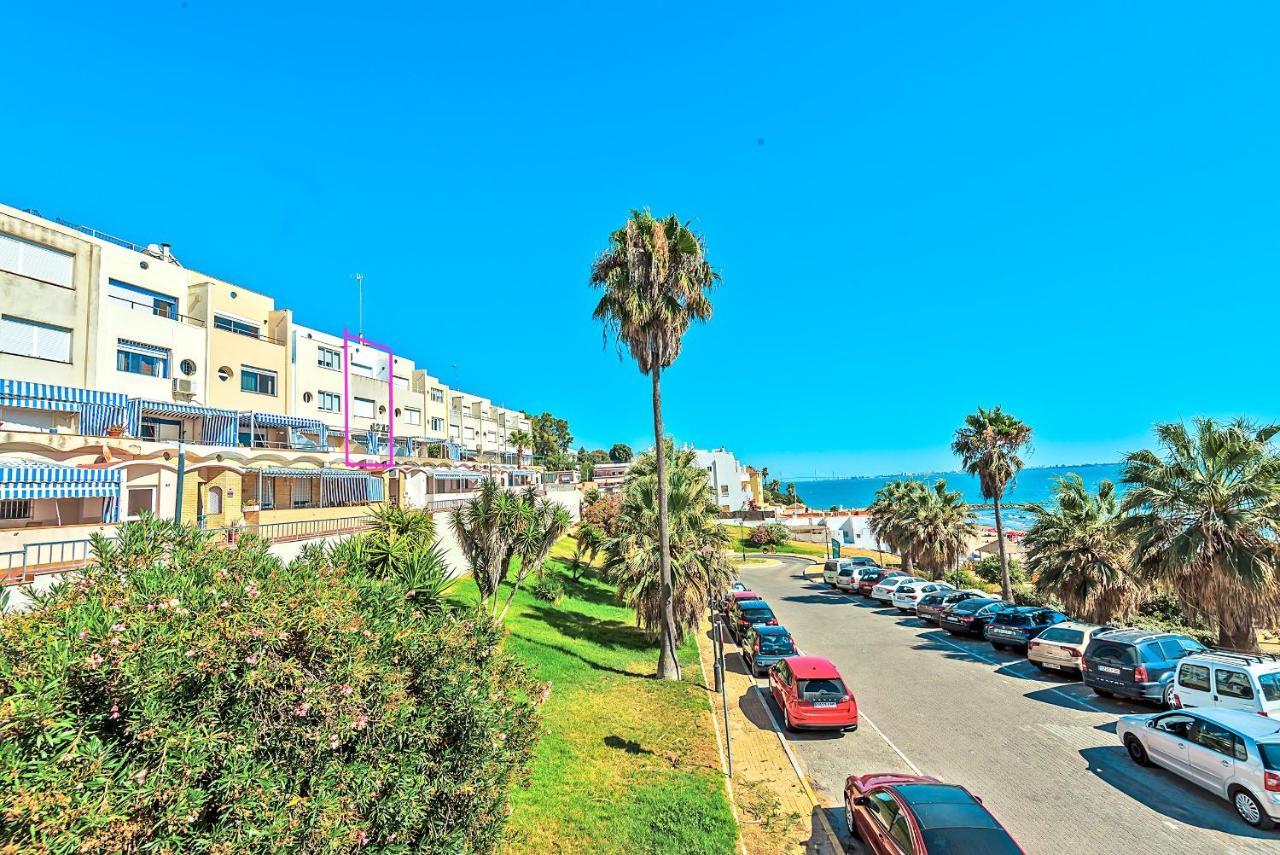 Ocean Sunset Beachfront House With Terraces Ель-Пуерто-де-Санта-Марія Екстер'єр фото